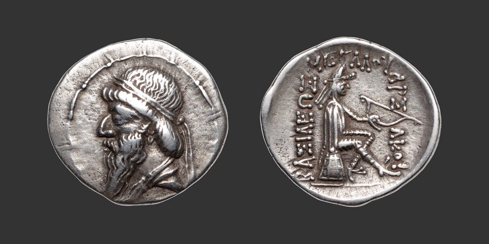Odysseus Numismatique Monnaies Grecques Orientales ROYAUME PARTHE - MITHRADATÈS Ier • Drachme