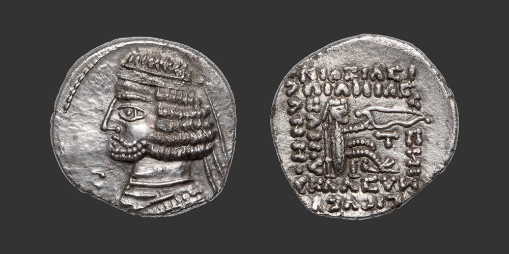 Odysseus Numismatique Monnaies Grecques Orientales ROYAUME PARTHE - ORODÈS II • Drachme
