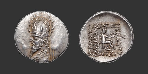 Odysseus Numismatique Monnaies Grecques Orientales ROYAUME PARTHE - SINATRUKÈS • Drachme