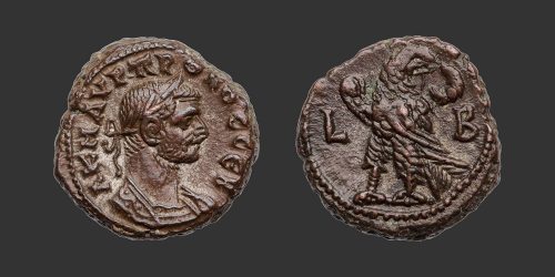 Odysseus Numismatique Monnaies Romaines Provinciales ALEXANDRIE - PROBUS • Tétradrachme