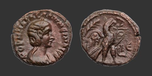Odysseus Numismatique Monnaies Romaines Provinciales ALEXANDRIE - SALONINE • Tétradrachme