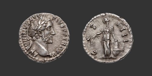 Odysseus Numismatique Monnaies Romaines Impériales ANTONIN LE PIEUX • Denier