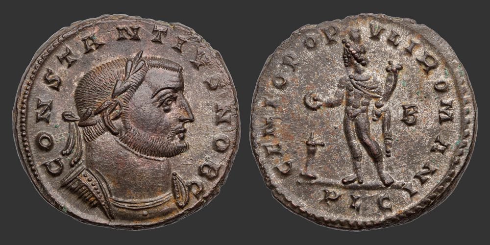 Odysseus Numismatique Monnaies Romaines Impériales CONSTANCE Ier CHLORE • Follis