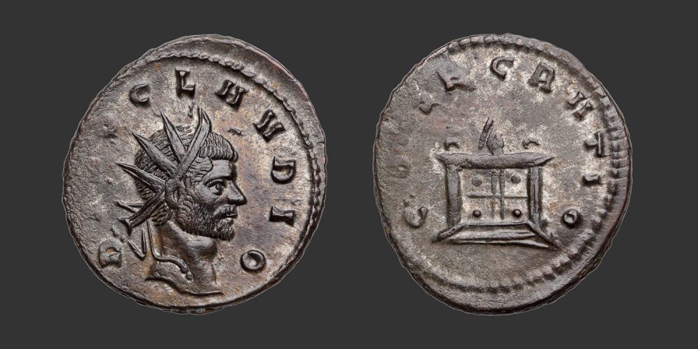 Odysseus Numismatique Monnaies Romaines Impériales DIVUS CLAUDE II LE GOTHIQUE • Antoninien