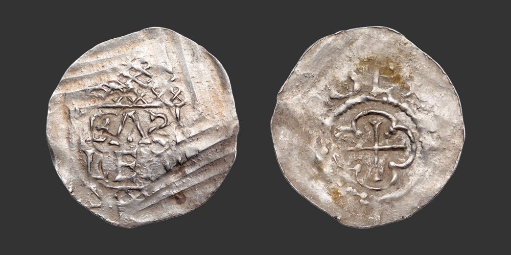 Odysseus Numismatique Monnaies Féodales ÉVÊCHÉ DE BÂLE - ADALBERO II • Denier