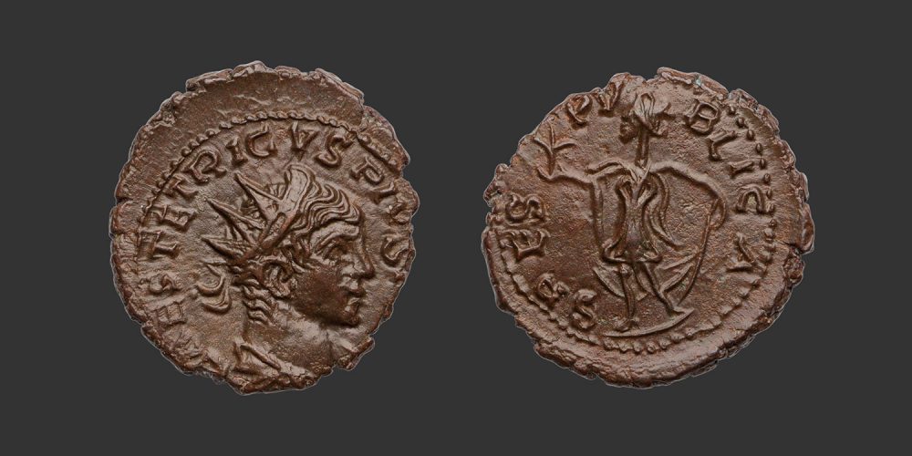 Odysseus Numismatique Monnaies Romaines Impériales FRAPPE BARBARE - TÉTRICUS II • Antoninien