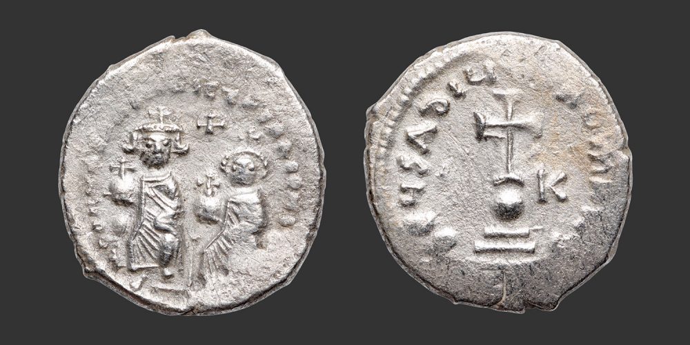 Odysseus Numismatique Monnaies Byzantines HÉRACLIUS & HÉRACLIUS CONSTANTIN • Hexagramme