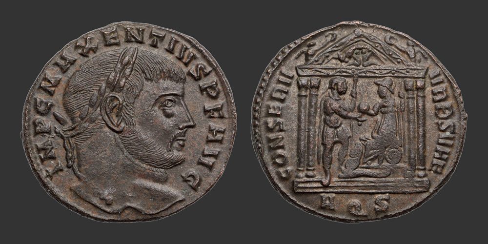 Odysseus Numismatique Monnaies Romaines Impériales MAXENCE • Follis