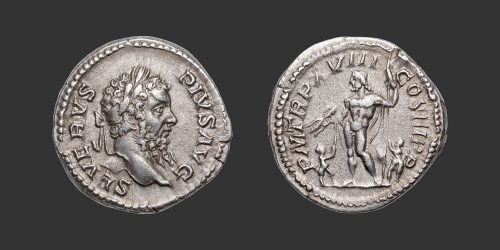 Odysseus Numismatique Monnaies Romaines Impériales SEPTIME SÉVÈRE • Denier