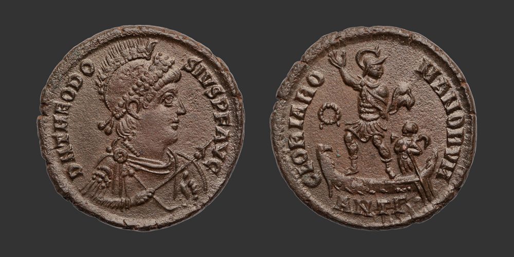 Odysseus Numismatique Monnaies Romaines Impériales THÉODOSE Ier • Maiorina