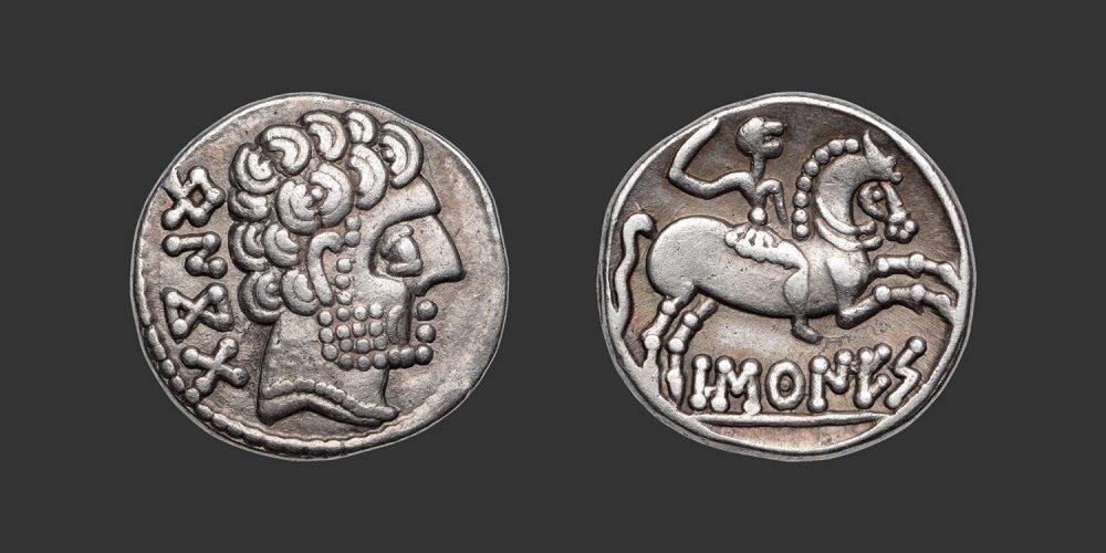 Odysseus Numismatique Monnaies Grecques Ibériques IBÉRIE - BARSKUNES • Denier