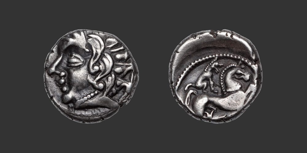Odysseus Numismatique Monnaies Gauloises BITURIGES CUBES • Drachme