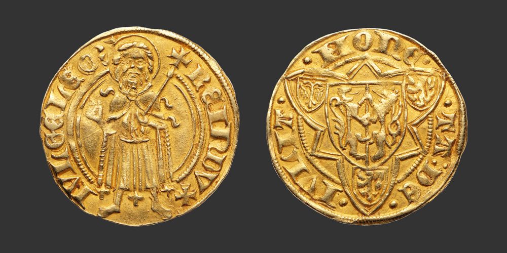 Odysseus Numismatique Monnaies Féodales DUCHÉ DE JÜLICH - REINALD IV • Gulden