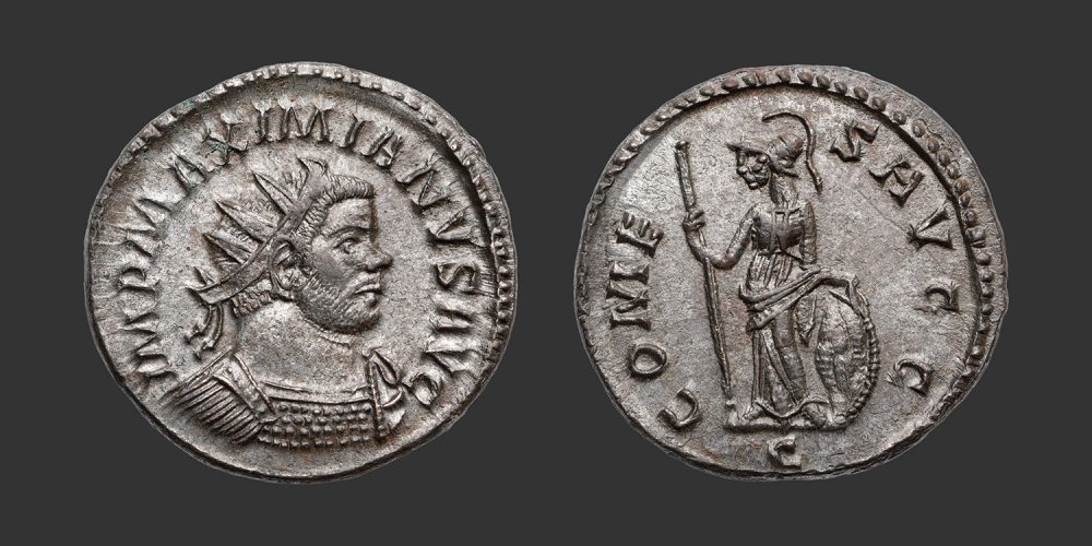 Odysseus Numismatique Monnaies Romaines Impériales MAXIMIEN HERCULE • Antoninien