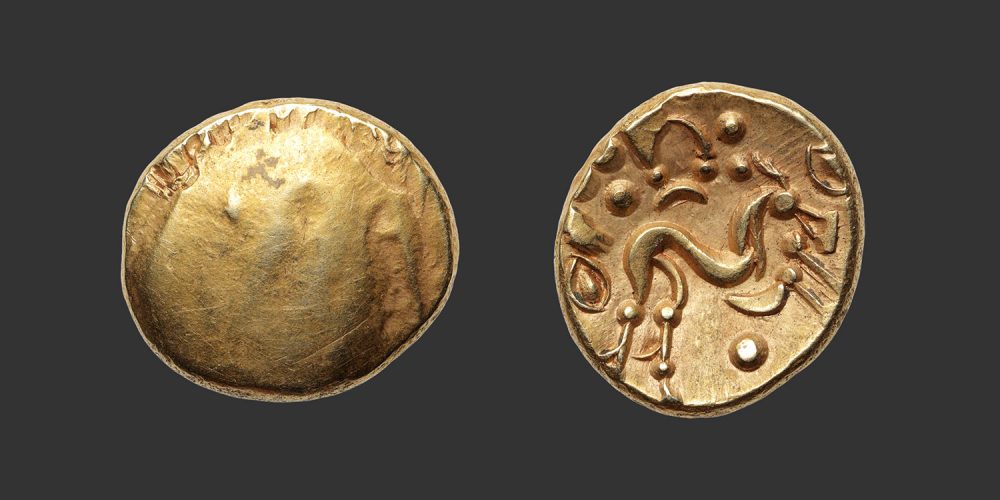 Odysseus Numismatique Monnaies Gauloises AMBIENS • Statère d'Or