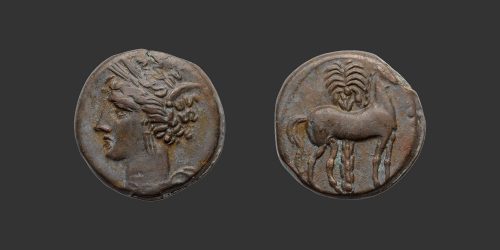Odysseus Numismatique Monnaies Grecques CARTHAGE • Bronze
