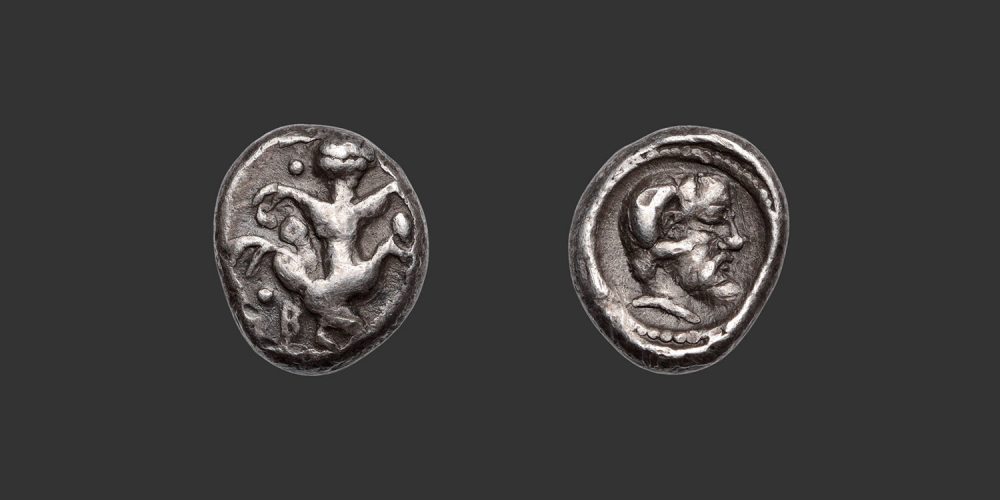 Odysseus Numismatique Monnaies Grecques CYRÉNAÏQUE - BARKÉ • Hémidrachme