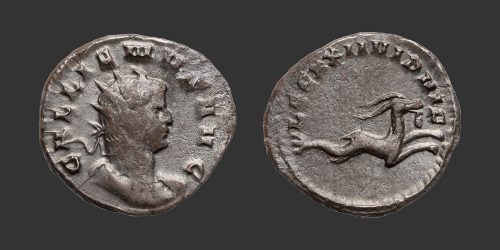 Odysseus Numismatique Monnaies Romaines GALLIEN - LÉGION XXII • Antoninien