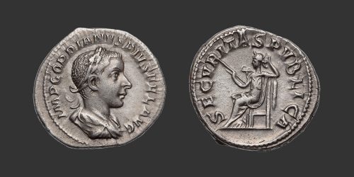 Odysseus Numismatique Monnaies Romaines GORDIEN III • Denier