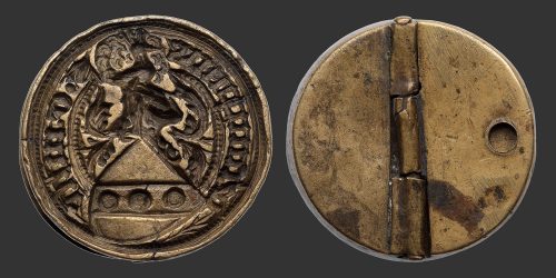 Odysseus Numismatique Monnaies Moyen Âge Matrices de Sceaux GUILLAUME DE COMPANS • Sceau