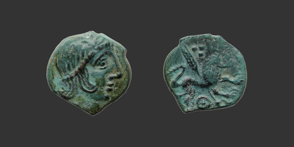 Odysseus Numismatique Monnaies Gauloises LEXOVIENS • Bronze