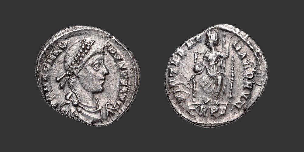 Odysseus Numismatique Monnaies Romaines MAGNUS MAXIMUS • Silique