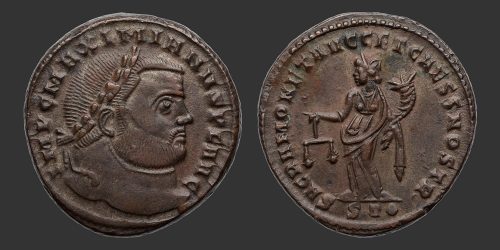 Odysseus Numismatique Monnaies Romaines MAXIMIEN HERCULE • Follis