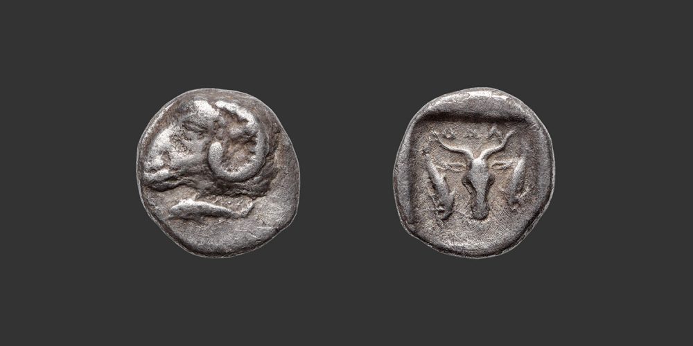 Odysseus Numismatique Monnaies Grecques PHOCIDE - DELPHES • Trihémiobole