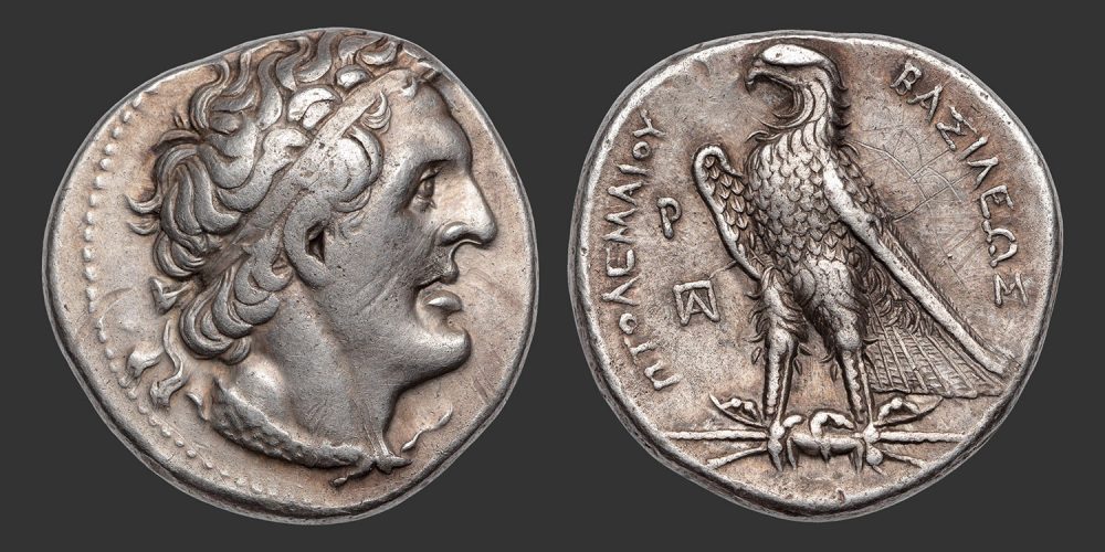 Odysseus Numismatique Monnaies Grecques ROYAUME PTOLÉMAÏQUE - PTOLÉMÉE Ier SÔTER • Tétradrachme