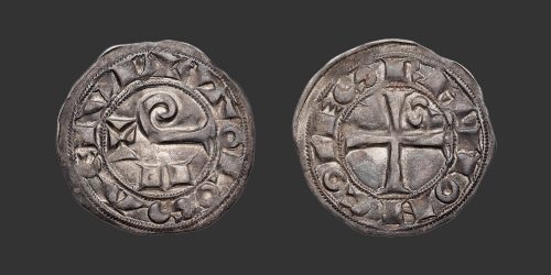 Odysseus Numismatique Monnaies Féodales TOULOUSE - RAYMOND V à VII • Denier