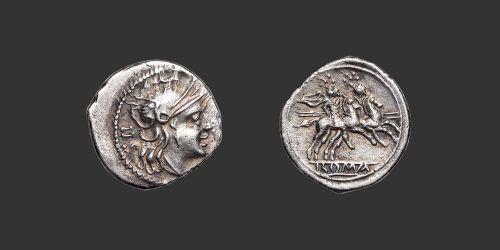 Odysseus Numismatique Monnaies Romaines République ANONYME • Sesterce d'Argent