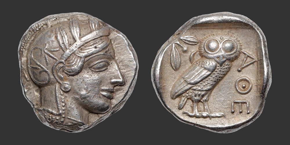Odysseus Numismatique Monnaies Grecques ATTIQUE - ATHÈNES • Tétradrachme