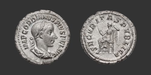 Odysseus Numismatique Monnaies Romaines Impériales GORDIEN III • Denier