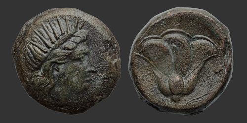 Odysseus Numismatique Monnaies Grecques ÎLES DE CARIE - RHODES • Bronze
