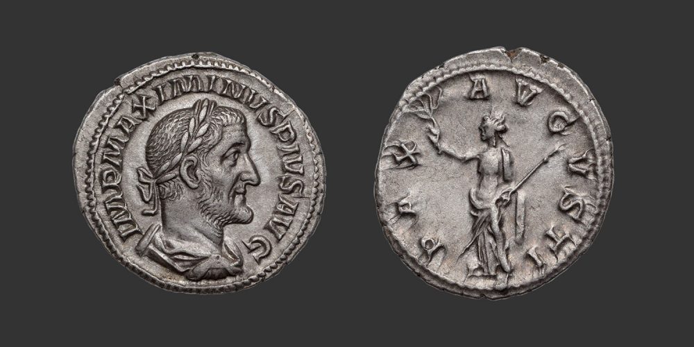 Odysseus Numismatique Monnaies Romaines Impériales MAXIMIN Ier • Denier