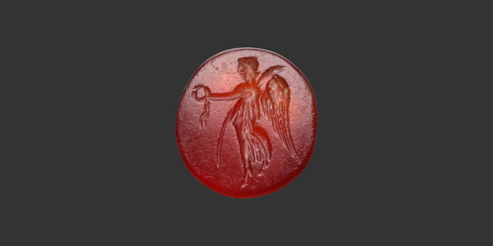 Odysseus Numismatique Glyptique Pierres Gravées VICTOIRE - CORNALINE • Intaille Romaine
