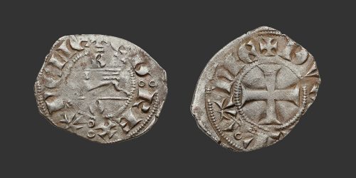 Odysseus Numismatique Monnaies Féodales Anglo-Françaises AQUITAINE - ÉDOUARD III • Denier