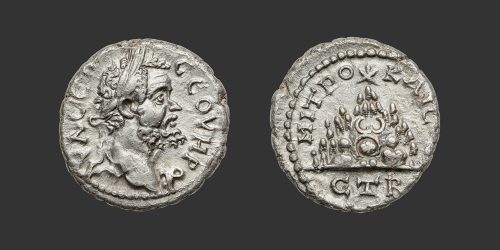 Odysseus Numismatique Monnaies Romaines Provinciales CÉSARÉE DE CAPPADOCE - SEPTIME SÉVÈRE • Drachme