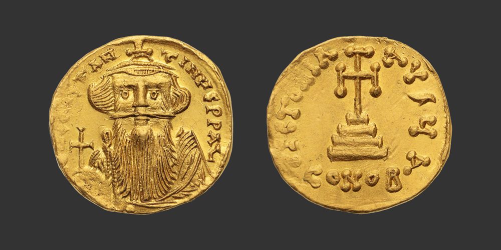 Odysseus Numismatique Monnaies Byzantines CONSTANT II • Solidus