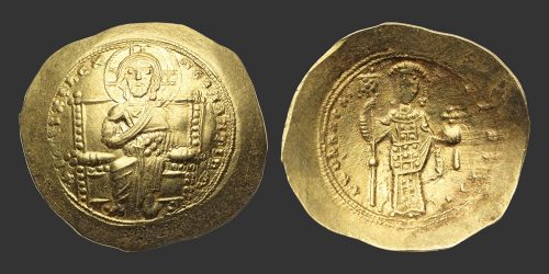Odysseus Numismatique Monnaies Byzantines CONSTANTIN X DUCAS • Histamenon Nomisma