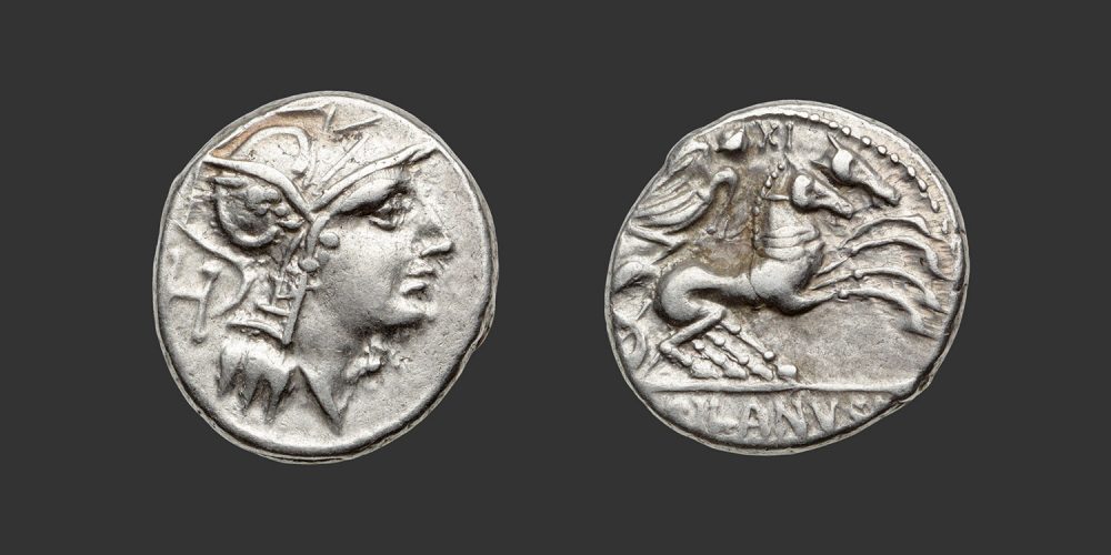 Odysseus Numismatique Monnaies Romaines République D. JUNIUS SILANUS • Denier