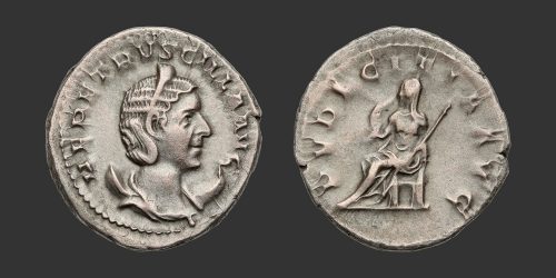 Odysseus Numismatique Monnaies Romaines Impériales HERENNIA ETRUSCILLA • Antoninien
