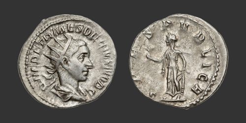 Odysseus Numismatique Monnaies Romaines Impériales HERENNIUS ETRUSCUS • Antoninien