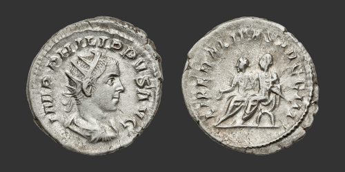 Odysseus Numismatique Monnaies Romaines Impériales PHILIPPE II • Antoninien
