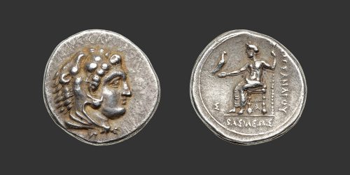 Odysseus Numismatique Monnaies Grecques ROYAUME DE MACÉDOINE - ALEXANDRE III LE GRAND • Drachme