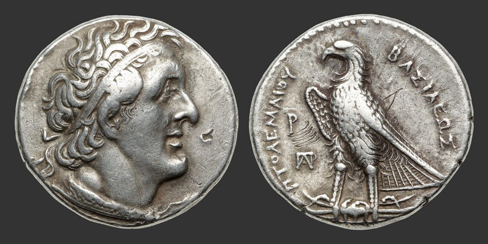 Odysseus Numismatique Monnaies Grecques ROYAUME PTOLÉMAÏQUE - PTOLÉMÉE Ier SÔTER • Tétradrachme