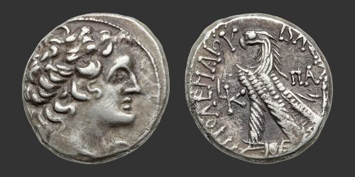 Odysseus Numismatique Monnaies Grecques ROYAUME PTOLÉMAÏQUE - PTOLÉMÉE XII • Tétradrachme