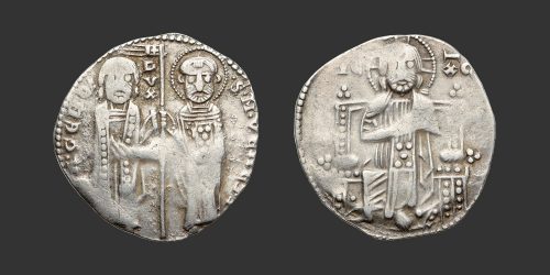Odysseus Numismatique Monnaies Féodales Italiennes VENISE - RANIERI ZENO • Gros