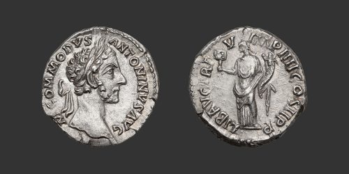 Odysseus Numismatique Monnaies Romaines Impériales COMMODE • Denier