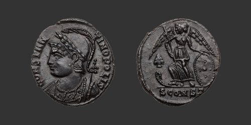 Odysseus Numismatique Monnaies Romaines Impériales CONSTANTIN Ier LE GRAND - CONSTANTINOPOLIS • Nummus